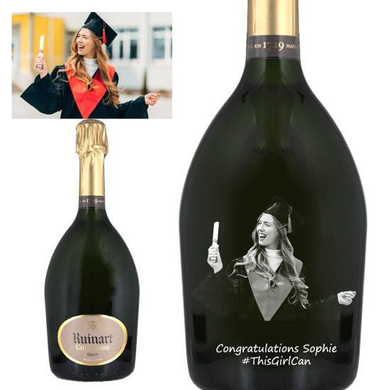Photo Engraved Ruinart Brut Magnum Champagne 150cl