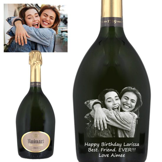 Photo Engraved Ruinart Brut Champagne 75cl