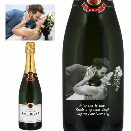 Photo Engraved Taittinger Brut Réserve Champagne 75cl