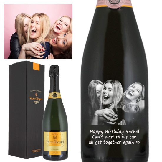 Photo Engraved Veuve Clicquot Vintage Champagne 75cl