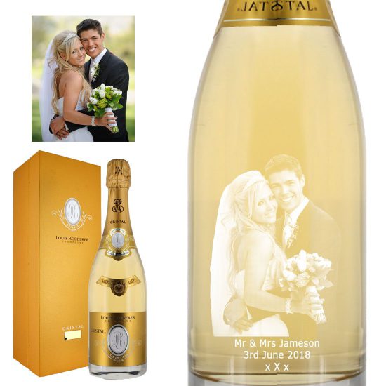 Photo Engraved Louis Roederer Cristal Magnum Champagne 150cl