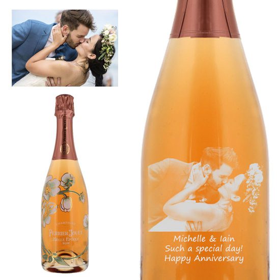 Photo Engraved Perrier-Jouët Belle Epoque Rosé 75cl