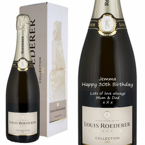Personalised Louis Roederer Collection Champagne 75cl