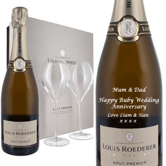 Personalised Louis Roederer Collection 75cl Prestige Gift Box