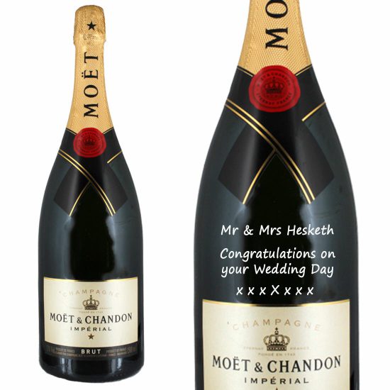 Personalised Moët & Chandon Brut Impérial Magnum Champagne 150cl