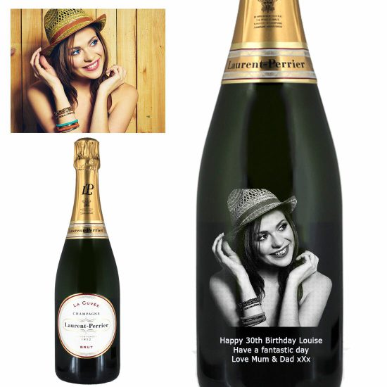 Photo Engraved Laurent-Perrier La Cuvée Brut Champagne 75cl