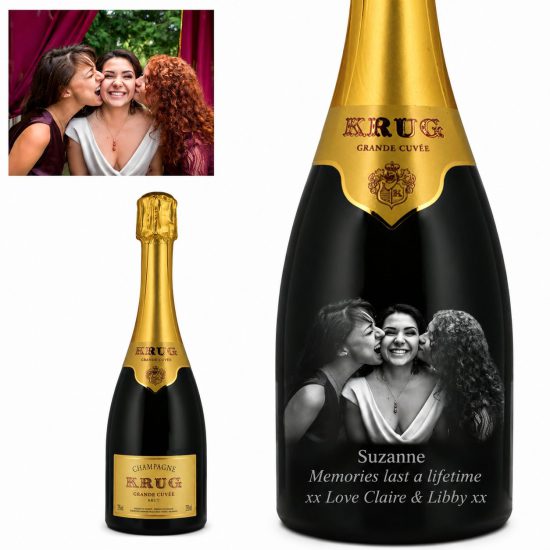 Photo Engraved Krug Grande Cuvée Champagne 75cl