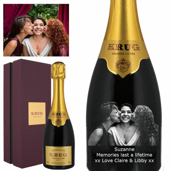 Photo Engraved Krug Grande Cuvée Magnum Champagne 150cl
