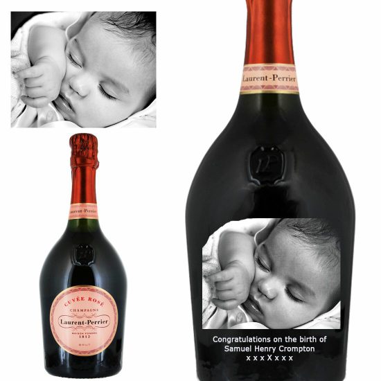 Photo Engraved Laurent-Perrier Cuvée Rosé Champagne 75cl