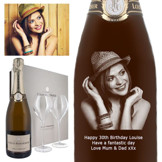 Photo Engraved Louis Roederer Collection 75cl Prestige Gift Box