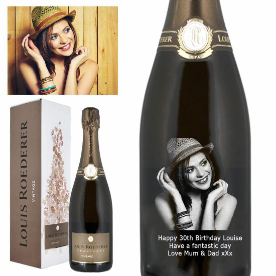 Photo Engraved Louis Roederer Brut Vintage Champagne 75cl