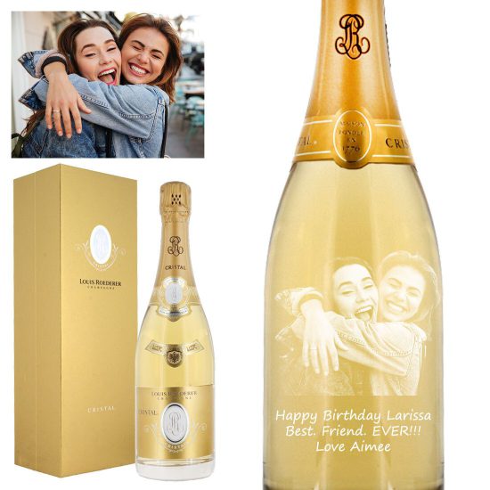 Photo Engraved Louis Roederer Cristal Champagne 75cl