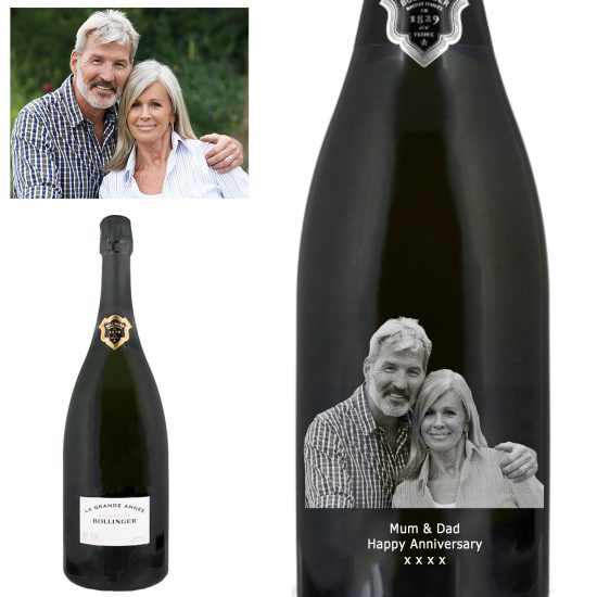 Photo Engraved Bollinger La Grande Année Vintage Magnum Champagne 150cl