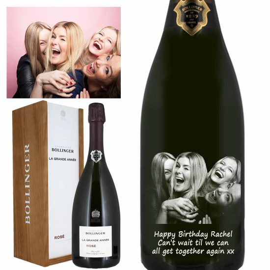 Photo Engraved Bollinger La Grande Année Rosé Vintage Champagne 75cl