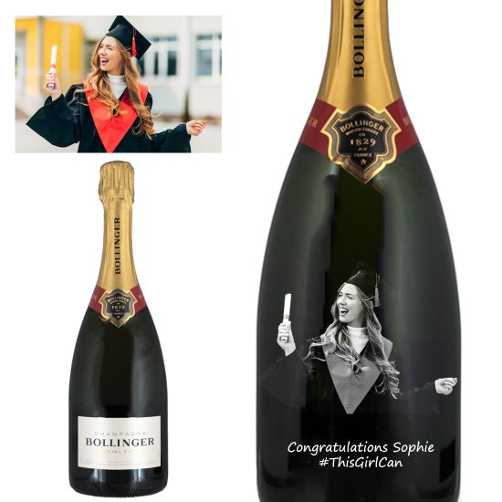 Photo Engraved Bollinger Special Cuvee Champagne 75cl