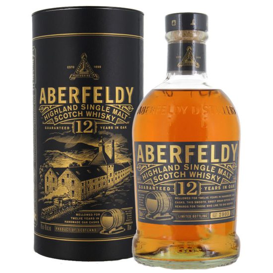 Aberfeldy 12 Year Old Single Malt Whisky 70cl