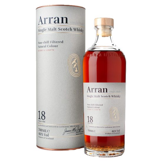 Arran 18 Year Old Single Malt Whisky 70cl