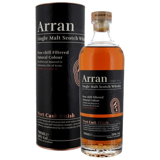 Arran Port Wine Cask Finish Single Malt Whisky 70cl