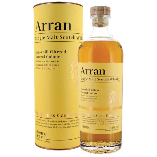 Arran Sauternes Cask Finish Single Malt Whisky 70cl