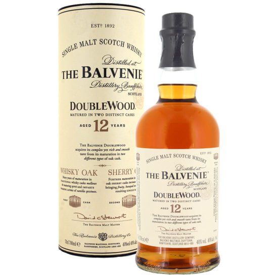 Balvenie 12 Year Old Double Wood Single Malt Whisky 70cl