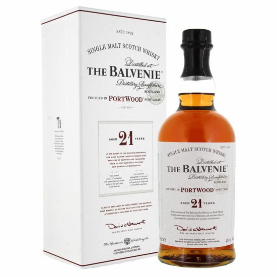 Balvenie 21 Year Old Port Cask Single Malt Whisky 70cl