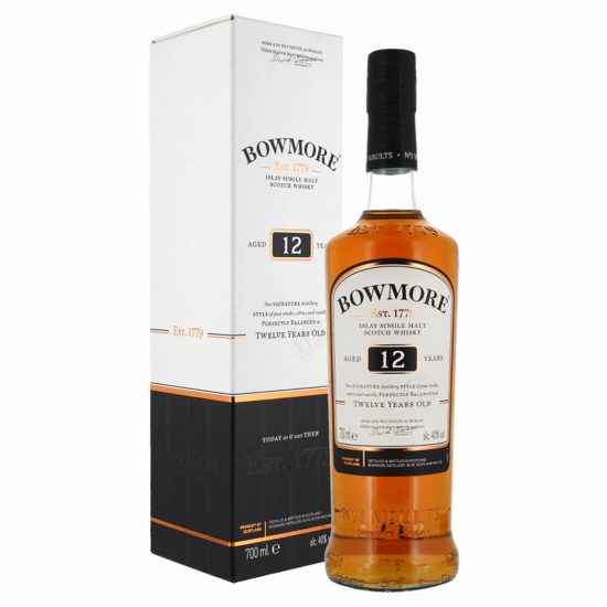 Bowmore 12 Year Old Islay Single Malt Whisky 70cl