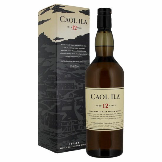 Caol Ila 12 Year Old Single Malt Whisky 70cl