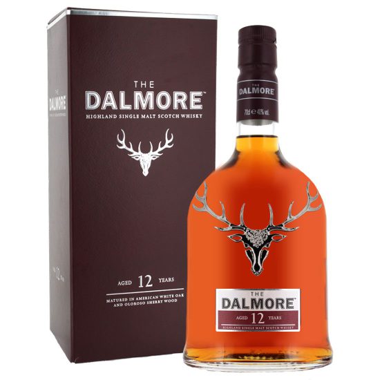 Dalmore 12 Year Old Single Malt Whisky 70cl