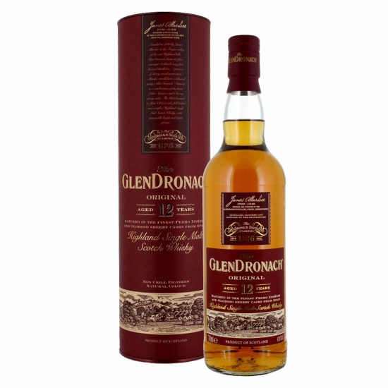 Glendronach 12 Year Old Single Malt Whisky 70cl