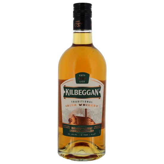 Kilbeggan Blended Irish Whiskey 70cl