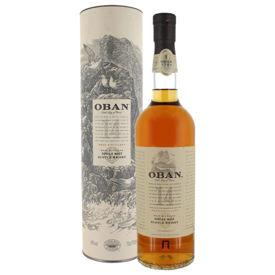 Oban 14 Year Old Single Malt Whisky 70cl