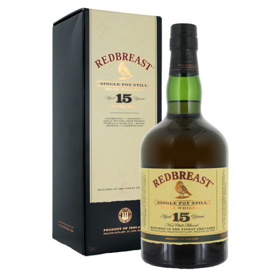 Redbreast 15 Year Old Irish Whiskey 70cl