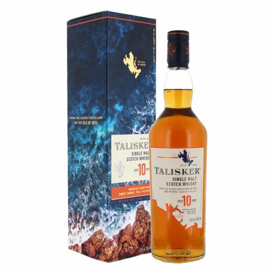 Talisker 10 Year Old Single Malt Whisky 70cl