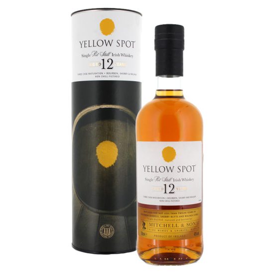 Yellow Spot 12 Year Old Single Pot Still Irish Whiskey 70cl