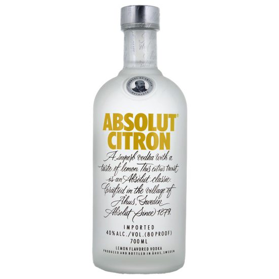 Absolut Citron Vodka 70cl