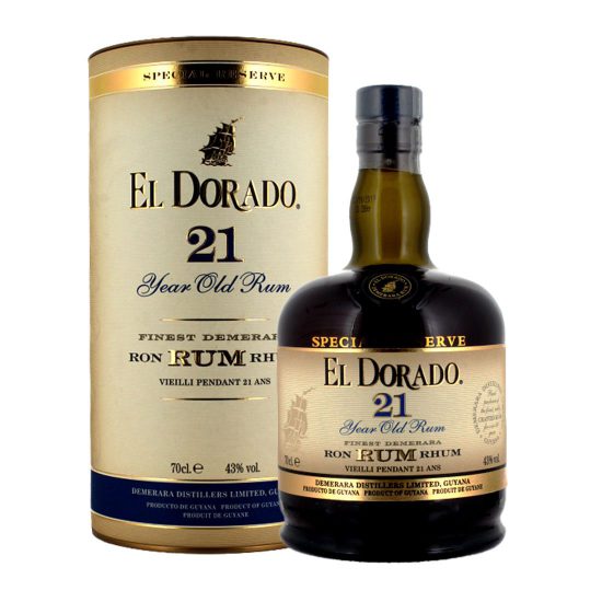 El Dorado 21 Year Old Rum 70cl