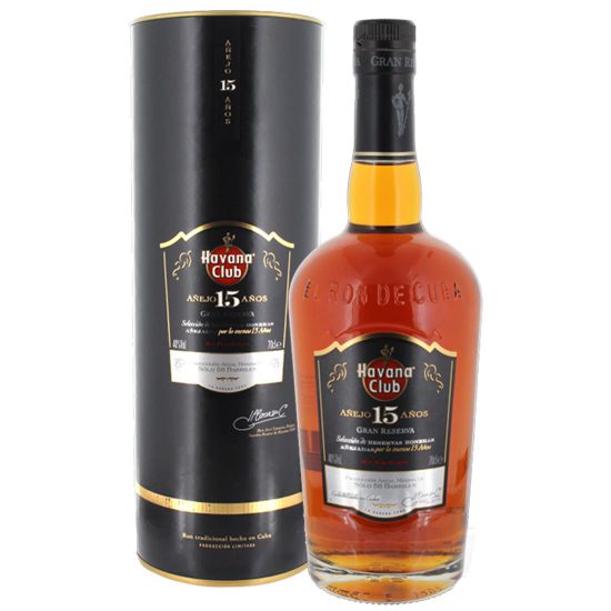 Havana Club 15 Year Old Gran Reserva Rum  70cl