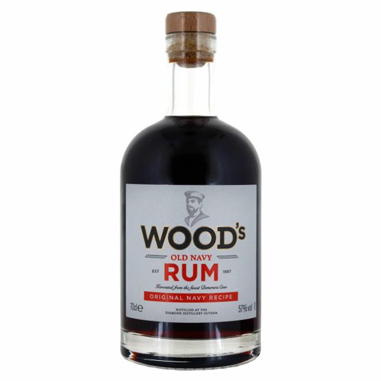 Wood's Old Navy Dark Rum 70cl