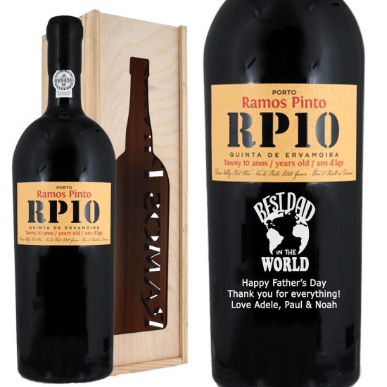 Personalised Ramos-Pinto 10 Year Old Tawny Port MAGNUM 150cl