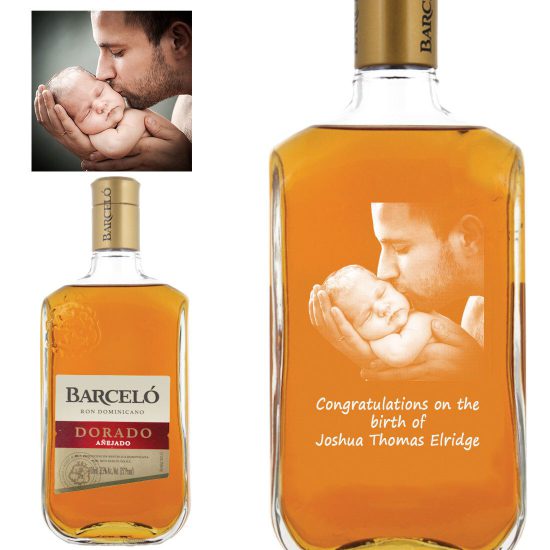 Photo Engraved Ron Barcelo Dorado Rum