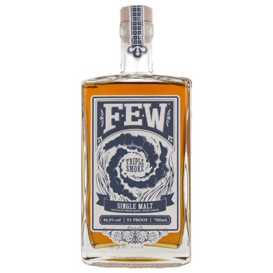 FEW Triple Smoke Single Malt 70cl Whiskey