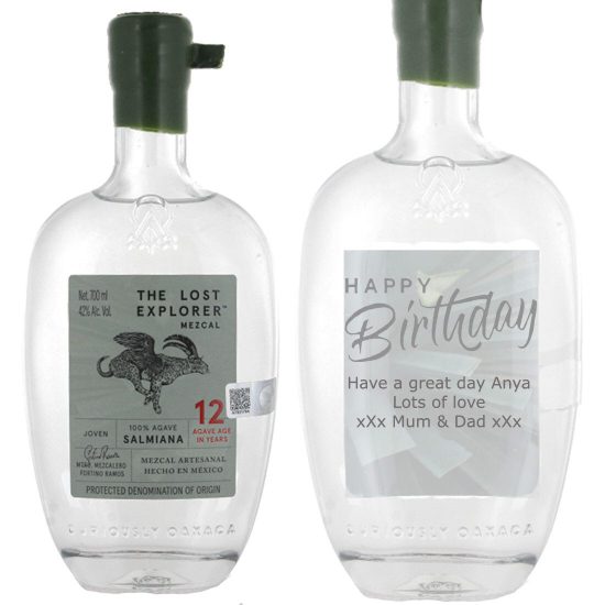 Personalised The Lost Explorer Saliana Mezcal