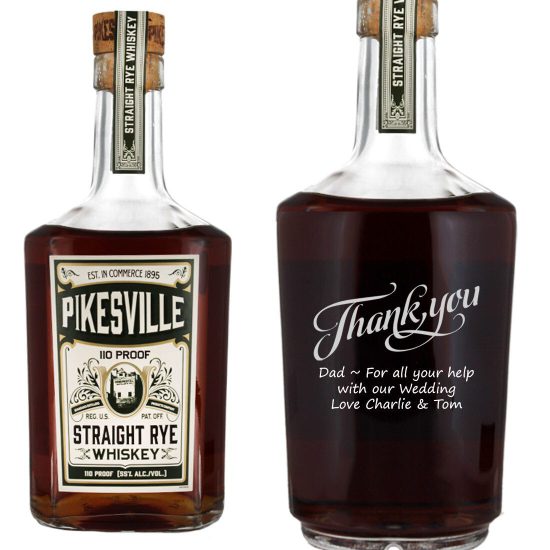 Personalised Pikesville American Rye Whiskey