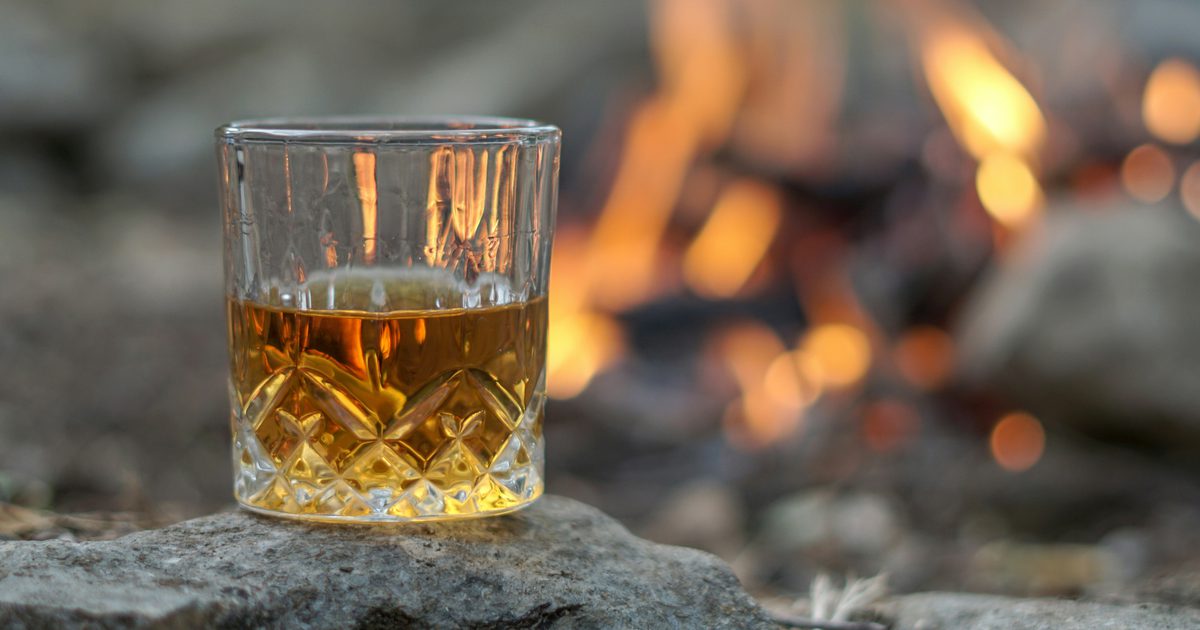 Whisky near fire