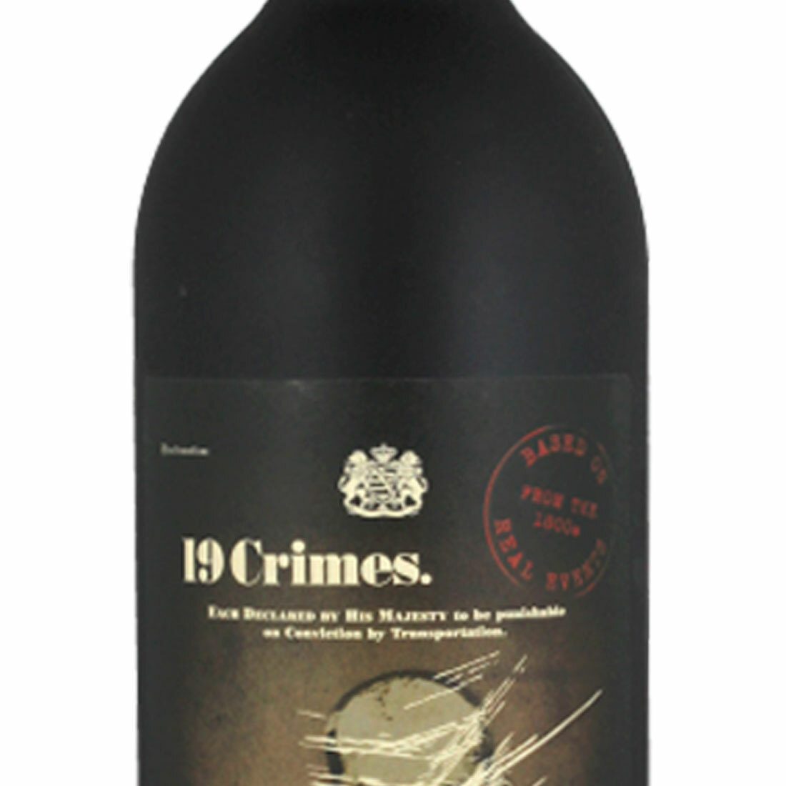 Personalised 19 Crimes The Banished Red Wine 75cl