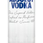 Personalised Absolut Blue Swedish Vodka 100cl