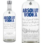 Personalised Absolut Blue Swedish Vodka 100cl