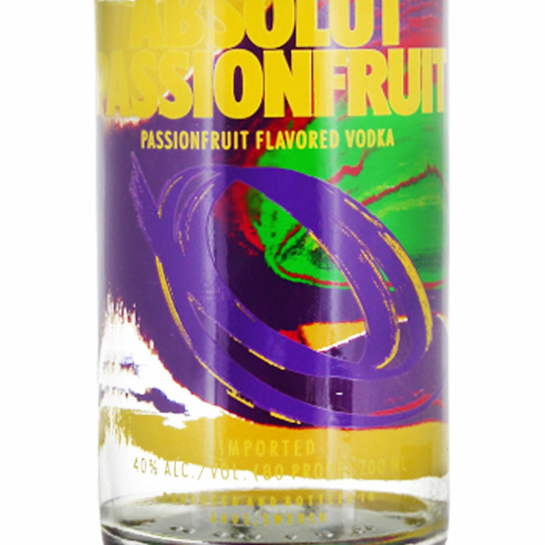 Personalised Absolut Passiofruit Vodka 70cl