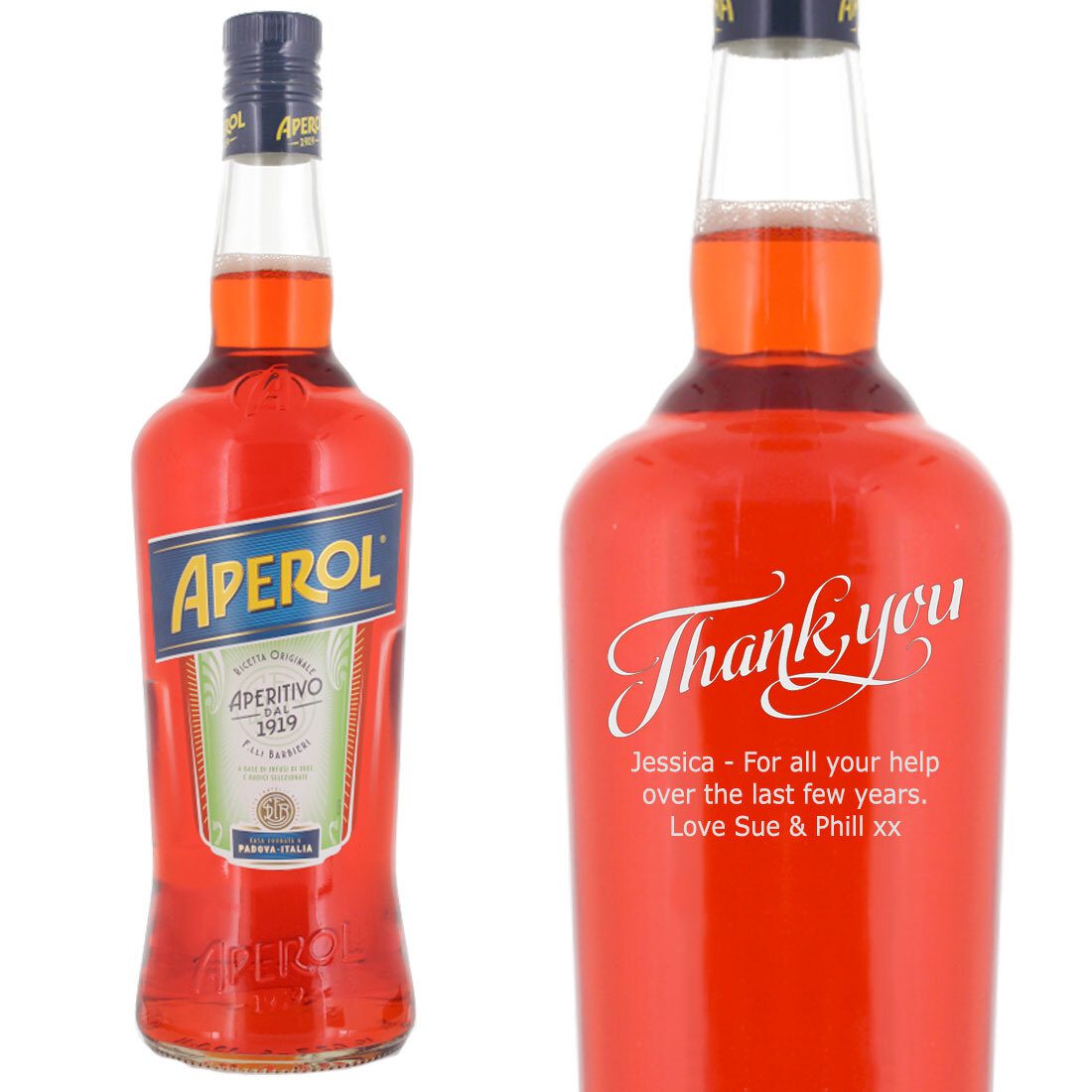 Personalised Aperol Aperitif 100cl