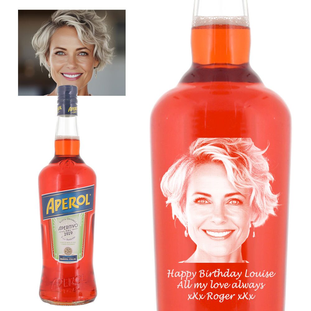 Photo Engraved Aperol Aperitif 100cl